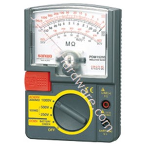 Picture of Analog Insulation Tester Sanwa PDM1529S Resistance