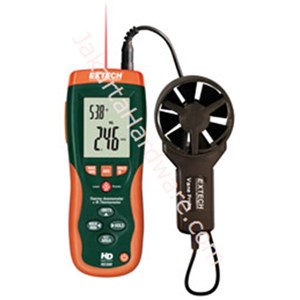 Picture of CFM/CMM Thermo-Anemometer with built-in InfraRed Thermometer EXTECH HD300